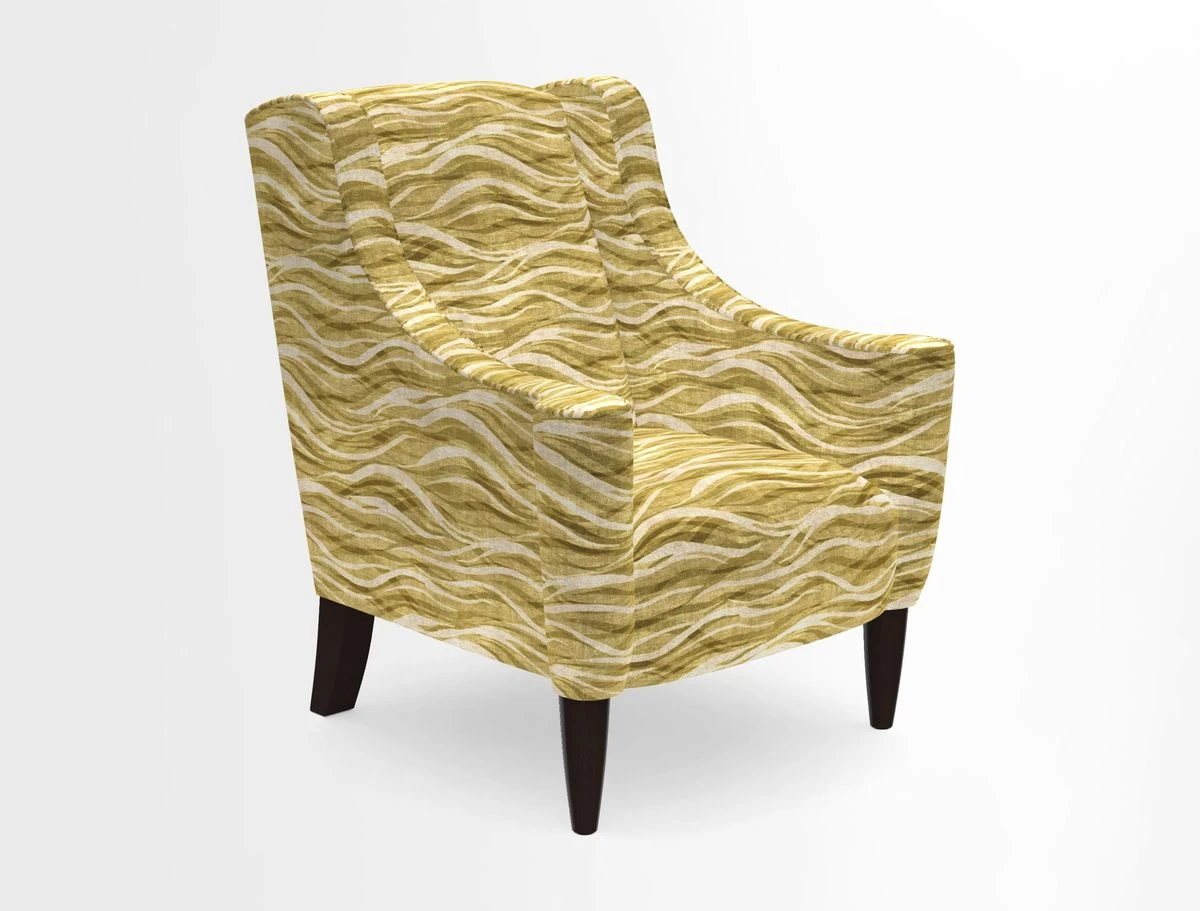 Sennen Chair in Harris Tweed Huntsman Check Mountain Bracken