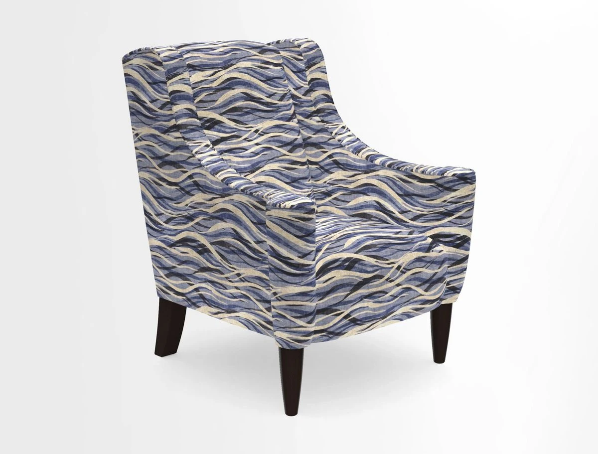 Sennen Chair in Harris Tweed Huntsman Check Mountain Bracken