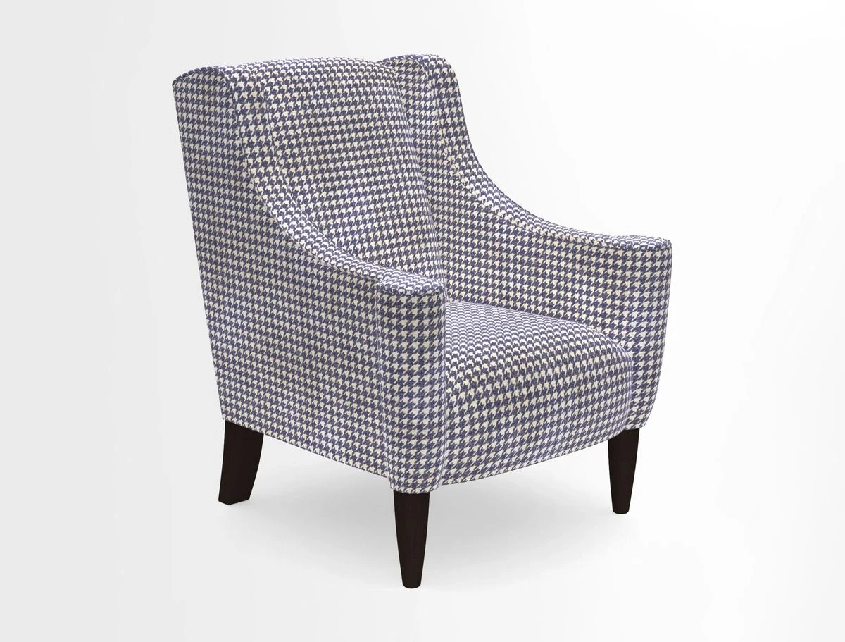 Sennen Chair in Harris Tweed Huntsman Check Mountain Bracken