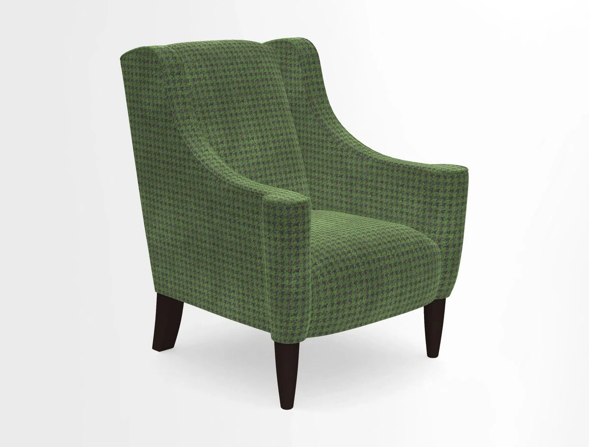 Sennen Chair in Harris Tweed Huntsman Check Mountain Bracken