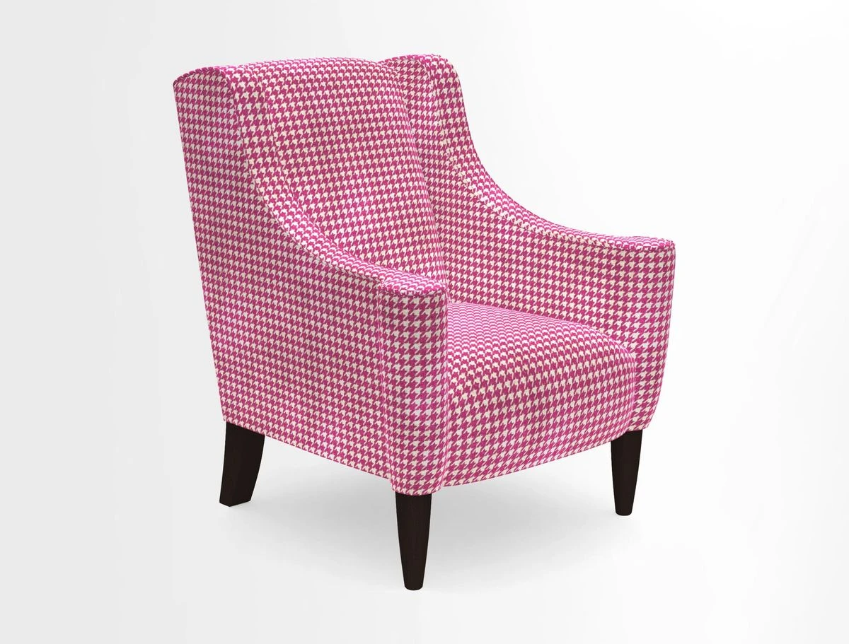 Sennen Chair in Harris Tweed Huntsman Check Mountain Bracken