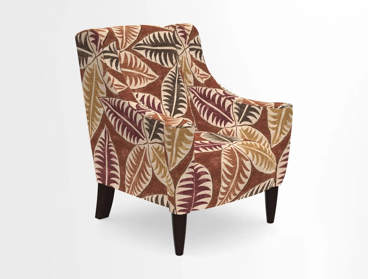 Sennen Chair in Harris Tweed Huntsman Check Mountain Bracken