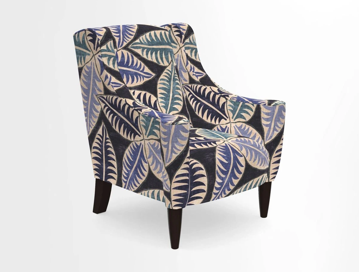 Sennen Chair in Harris Tweed Huntsman Check Mountain Bracken