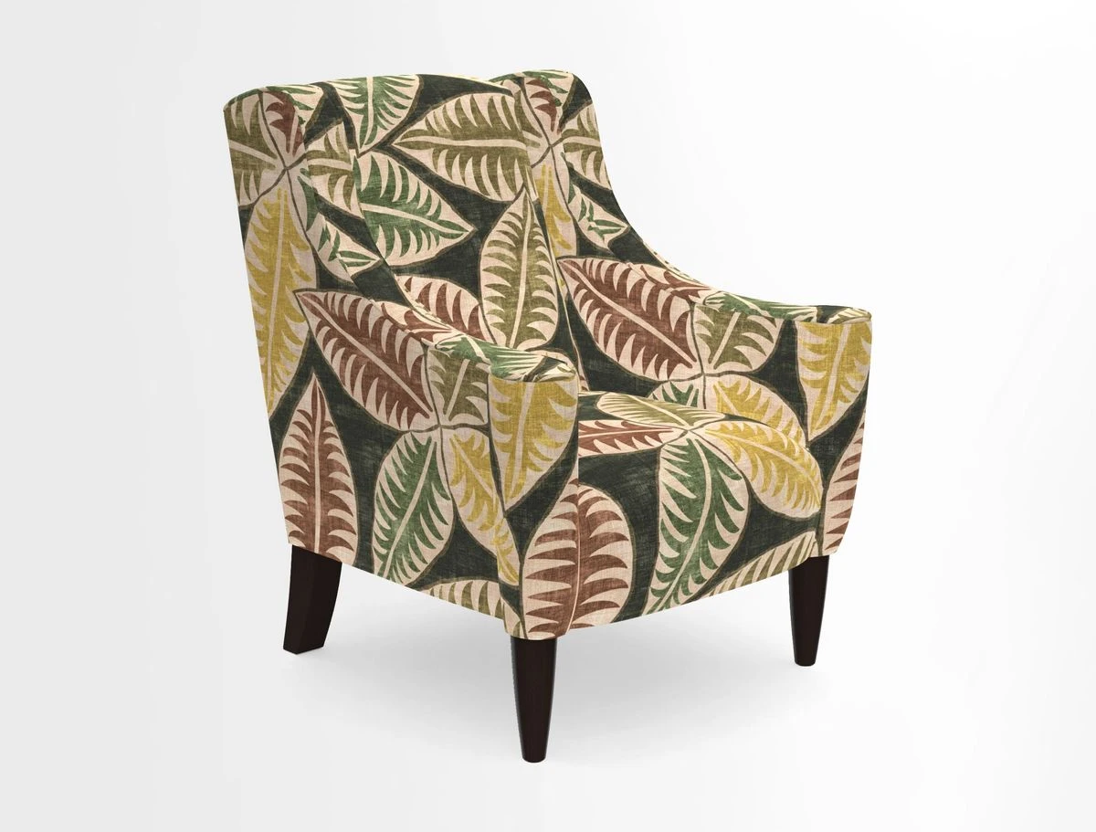Sennen Chair in Harris Tweed Huntsman Check Mountain Bracken
