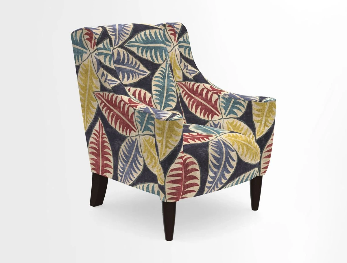 Sennen Chair in Harris Tweed Huntsman Check Mountain Bracken