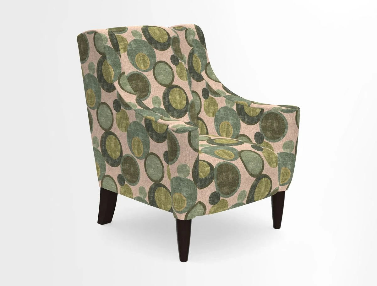 Sennen Chair in Harris Tweed Huntsman Check Mountain Bracken