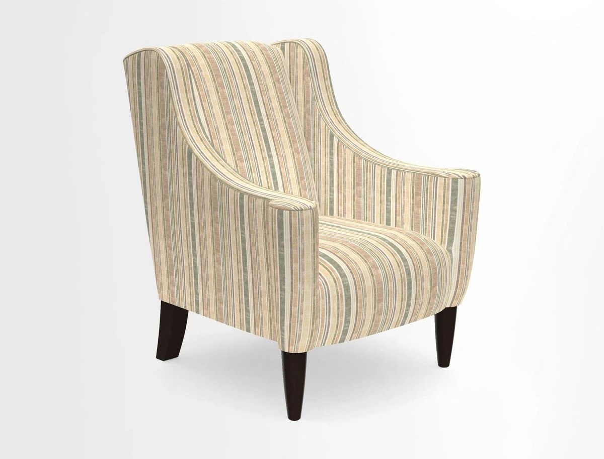 Sennen Chair in Harris Tweed Huntsman Check Mountain Bracken