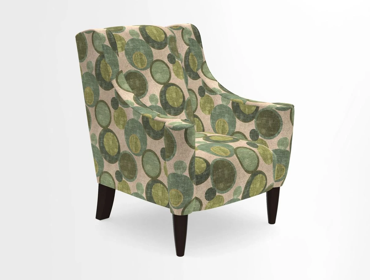 Sennen Chair in Harris Tweed Huntsman Check Mountain Bracken