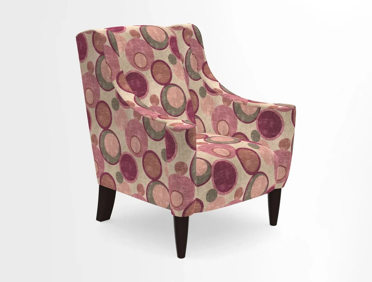 Sennen Chair in Harris Tweed Huntsman Check Mountain Bracken