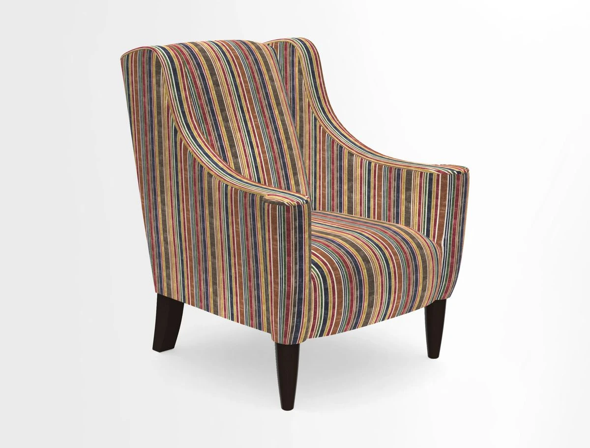 Sennen Chair in Harris Tweed Huntsman Check Mountain Bracken