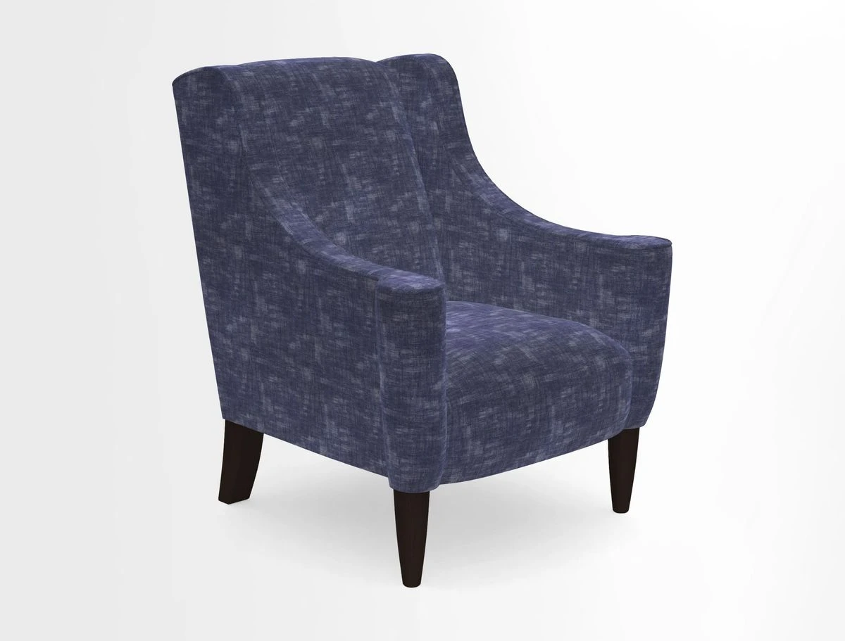 Sennen Chair in Harris Tweed Huntsman Check Mountain Bracken