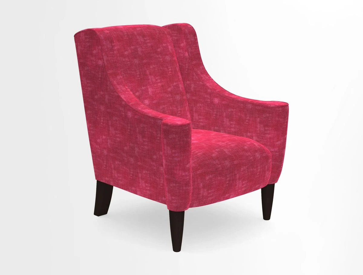 Sennen Chair in Harris Tweed Huntsman Check Mountain Bracken