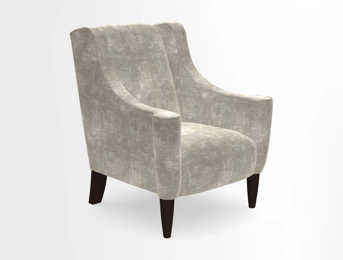 Sennen Chair in Harris Tweed Huntsman Check Mountain Bracken