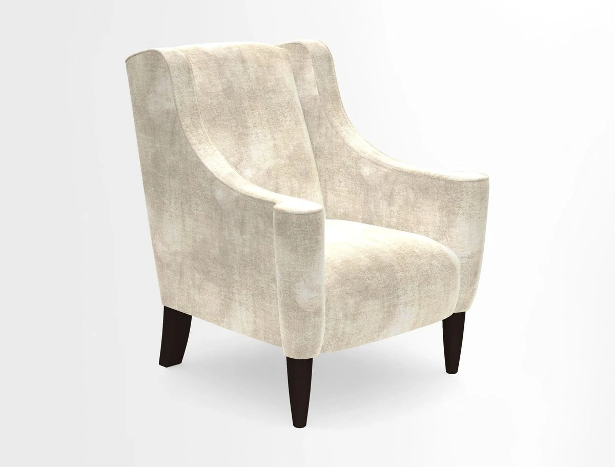 Sennen Chair in Harris Tweed Huntsman Check Mountain Bracken