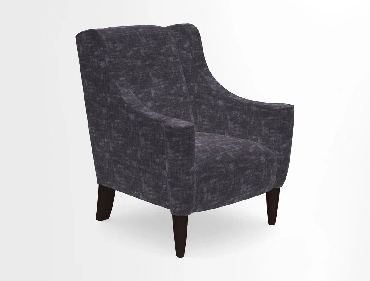 Sennen Chair in Harris Tweed Huntsman Check Mountain Bracken