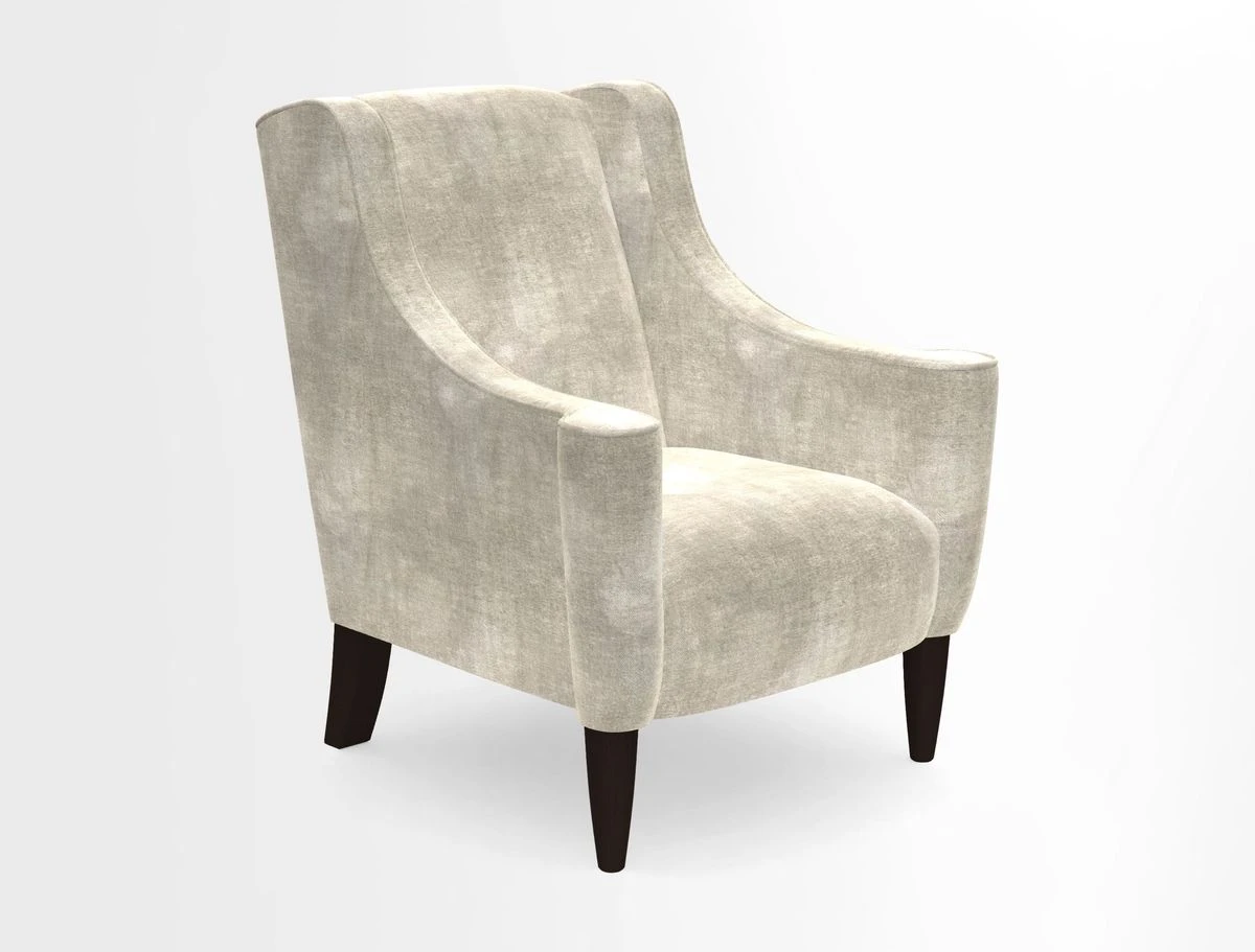 Sennen Chair in Harris Tweed Huntsman Check Mountain Bracken