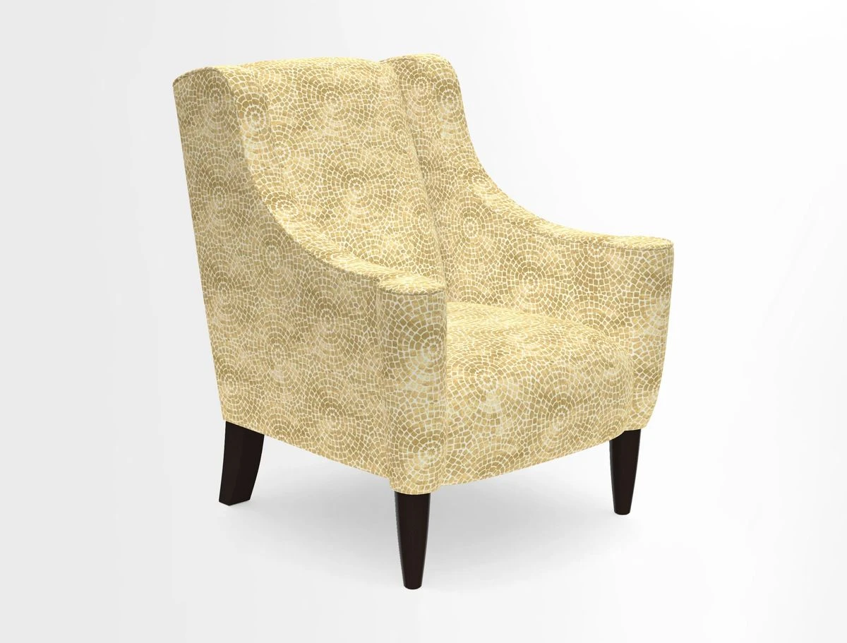Sennen Chair in Harris Tweed Huntsman Check Mountain Bracken