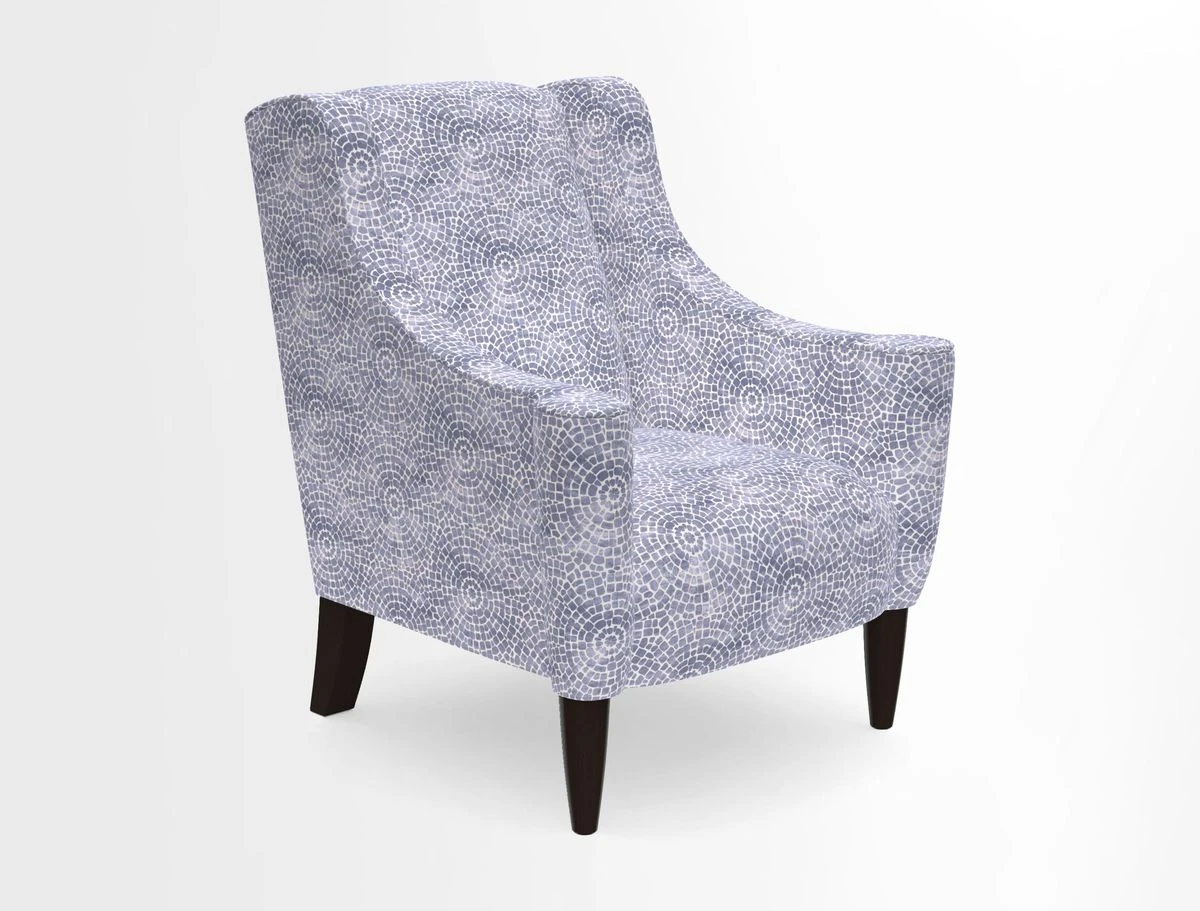 Sennen Chair in Harris Tweed Huntsman Check Mountain Bracken