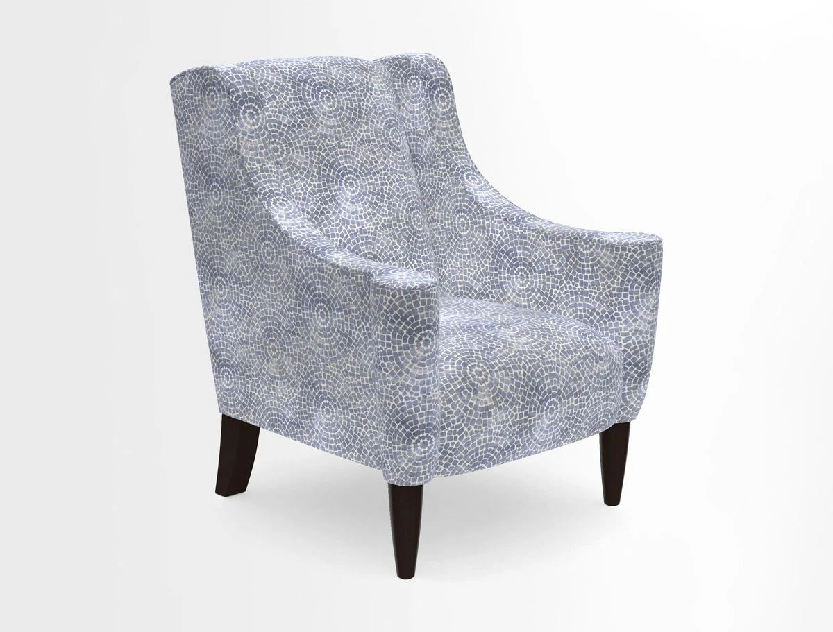 Sennen Chair in Harris Tweed Huntsman Check Mountain Bracken