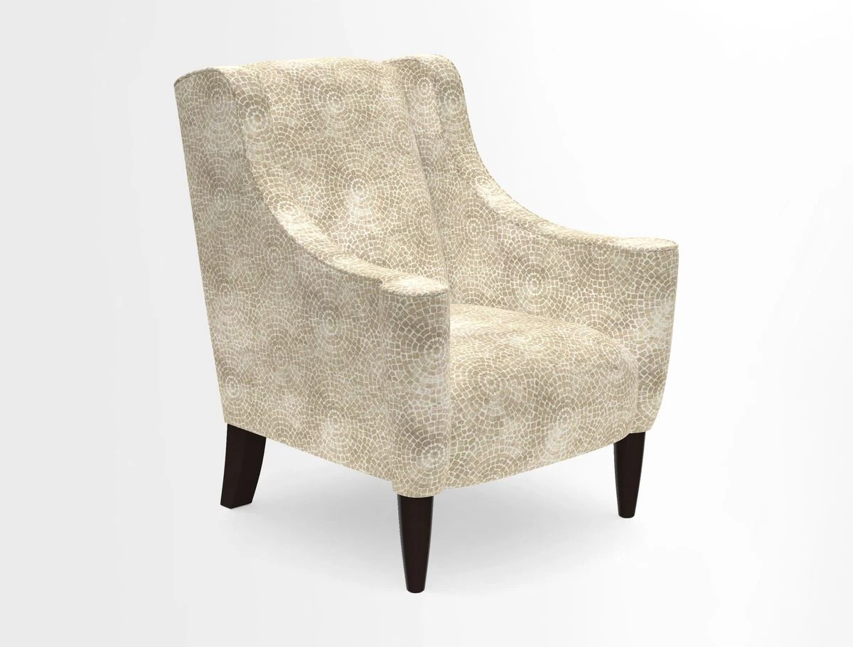 Sennen Chair in Harris Tweed Huntsman Check Mountain Bracken