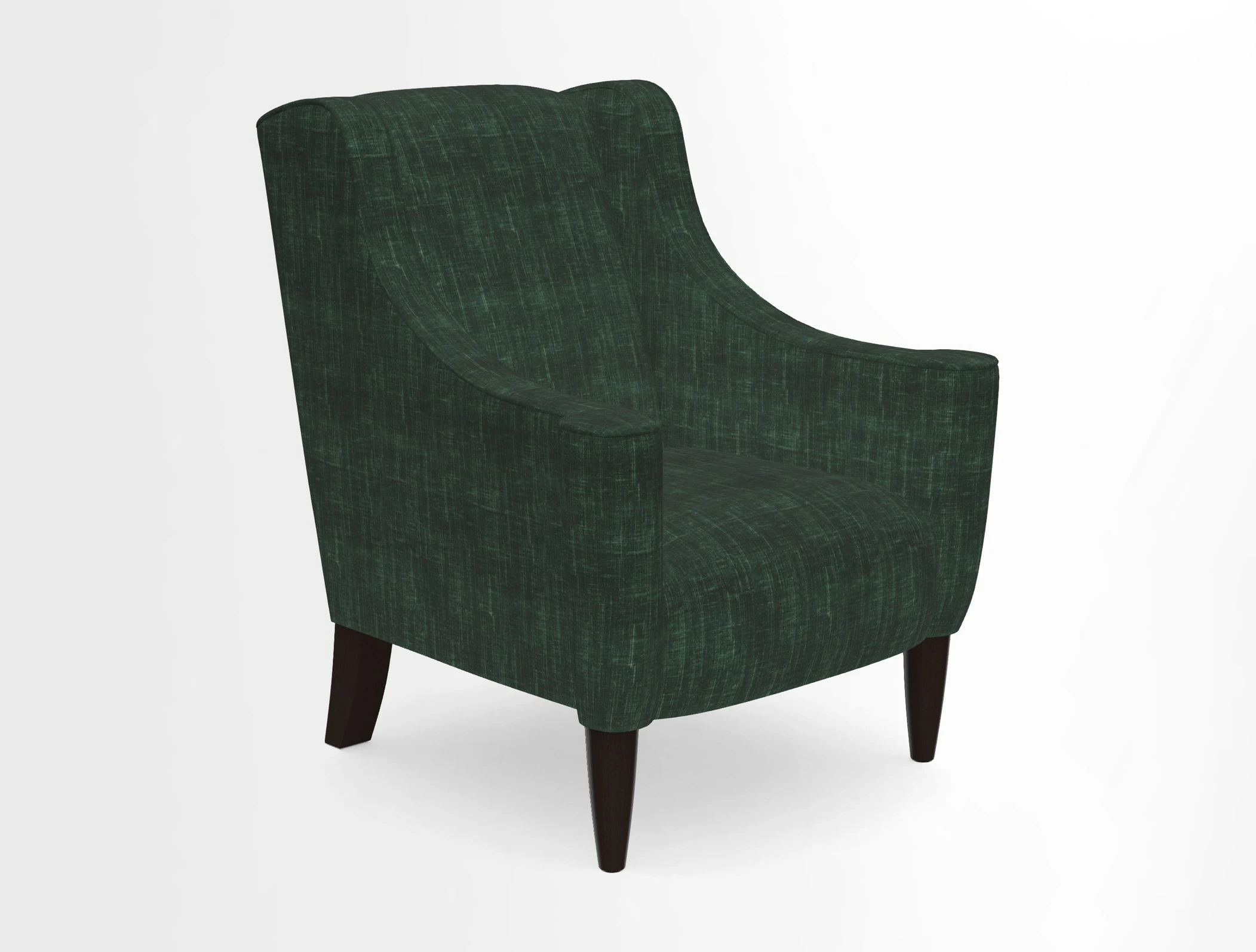Sennen Chair in Harris Tweed Huntsman Check Mountain Bracken