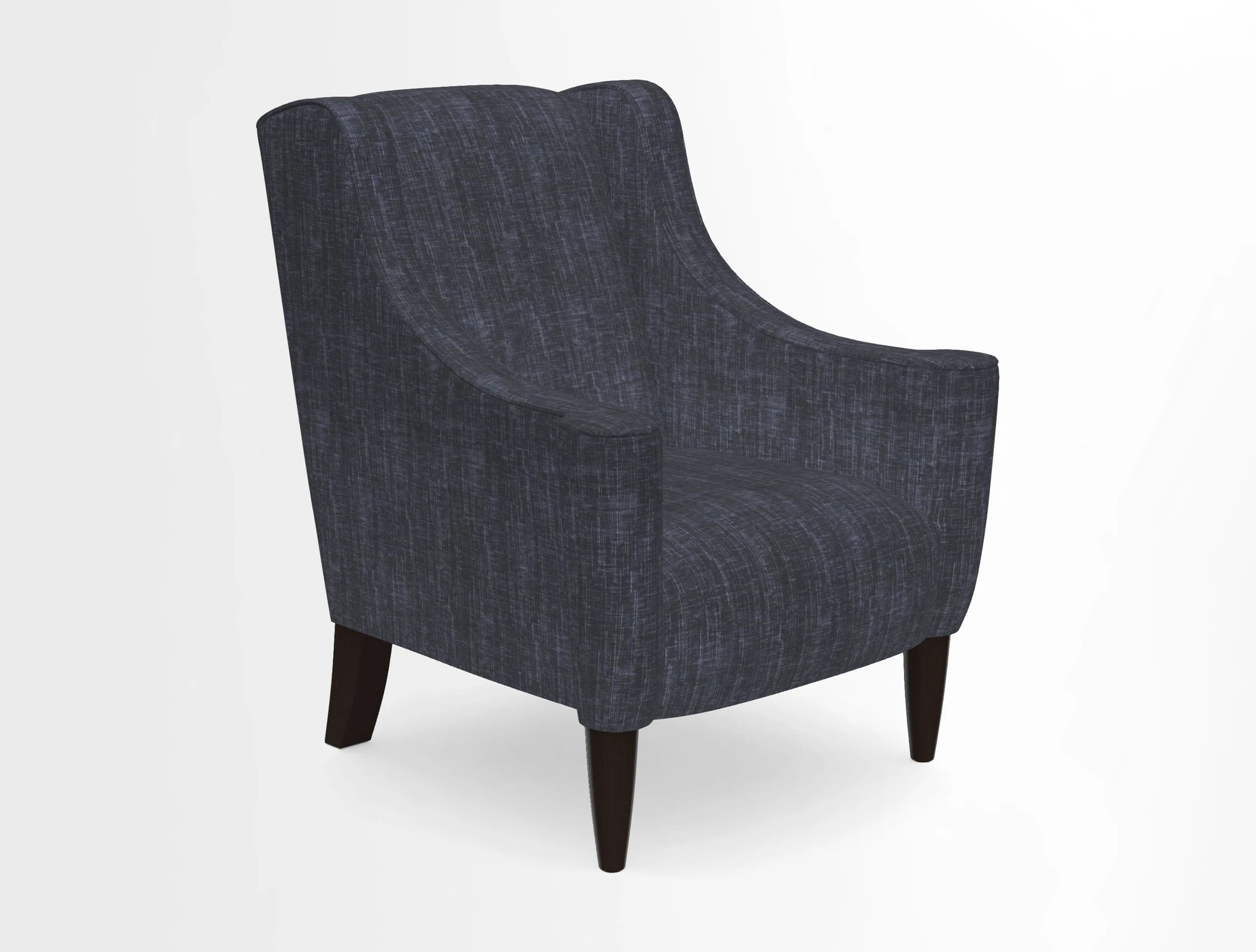 Sennen Chair in Harris Tweed Huntsman Check Mountain Bracken