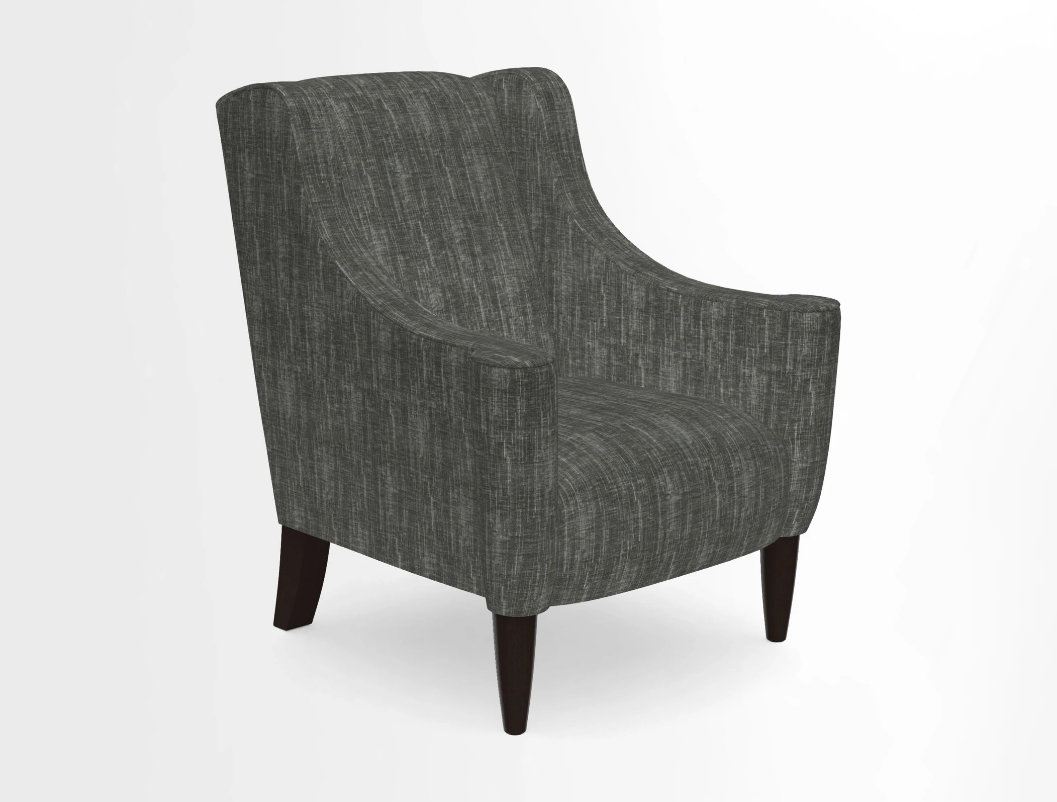 Sennen Chair in Harris Tweed Huntsman Check Mountain Bracken