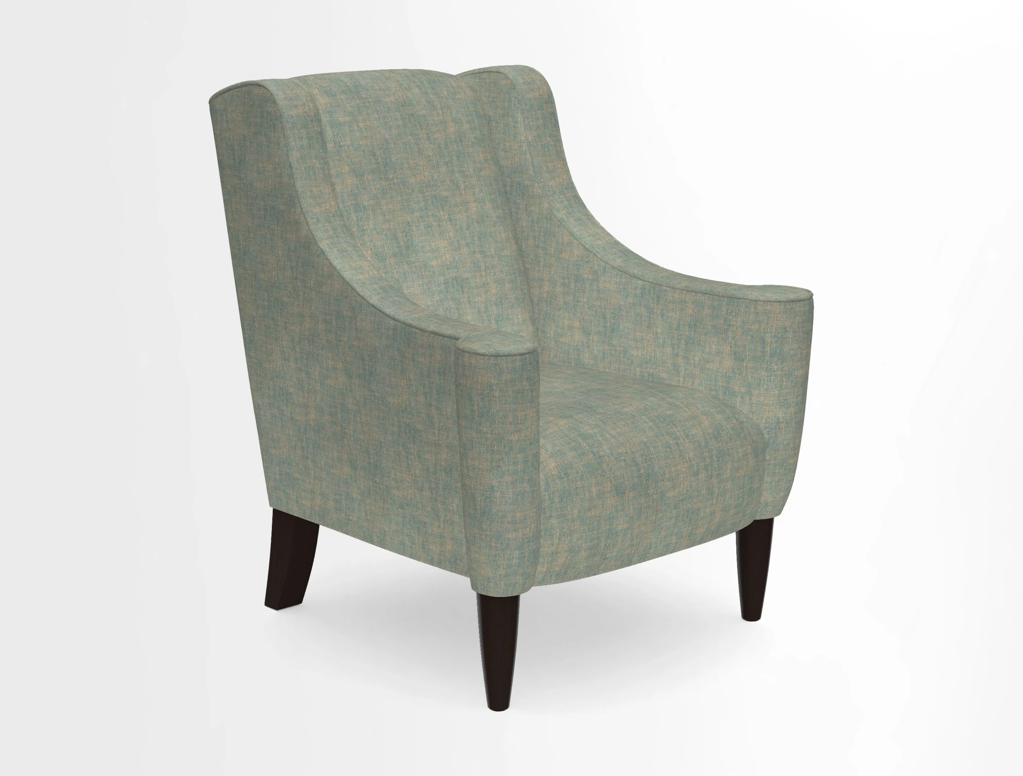 Sennen Chair in Harris Tweed Huntsman Check Mountain Bracken