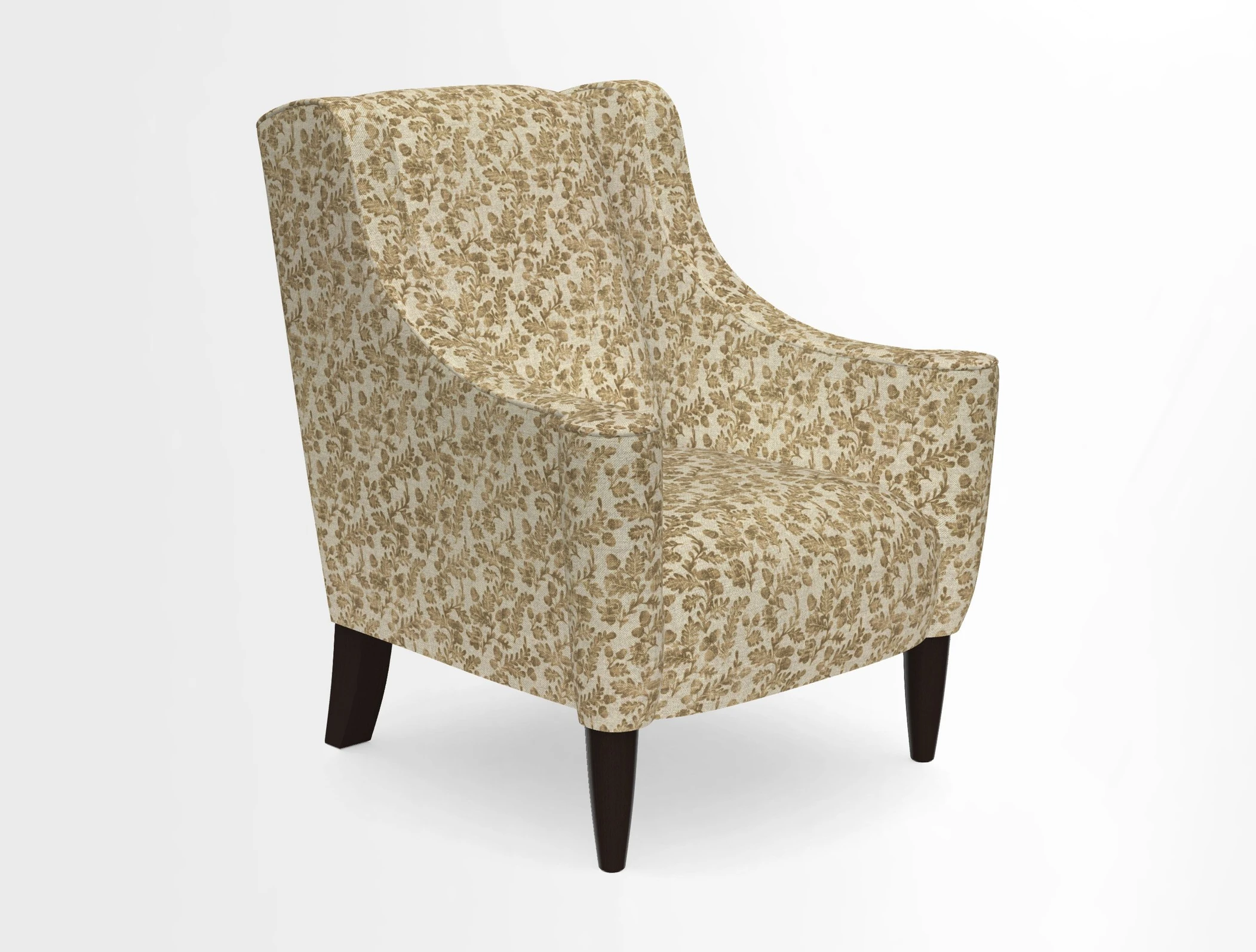 Sennen Chair in Harris Tweed Huntsman Check Mountain Bracken