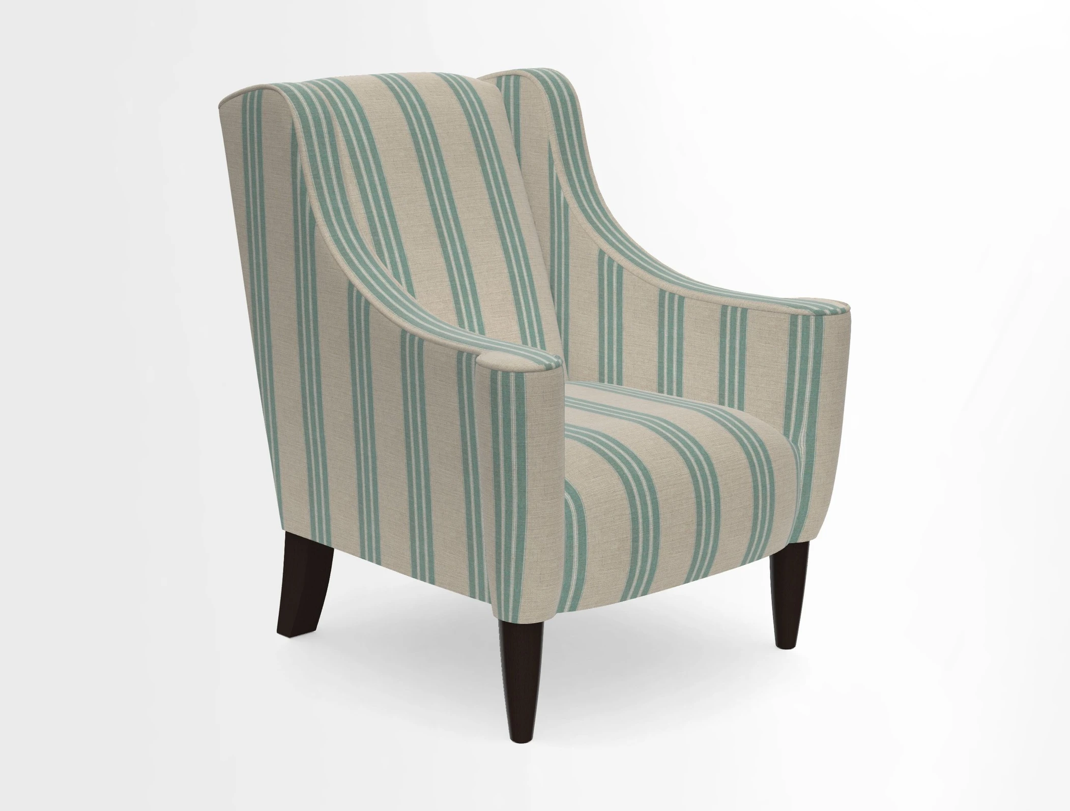 Sennen Chair in Harris Tweed Huntsman Check Mountain Bracken