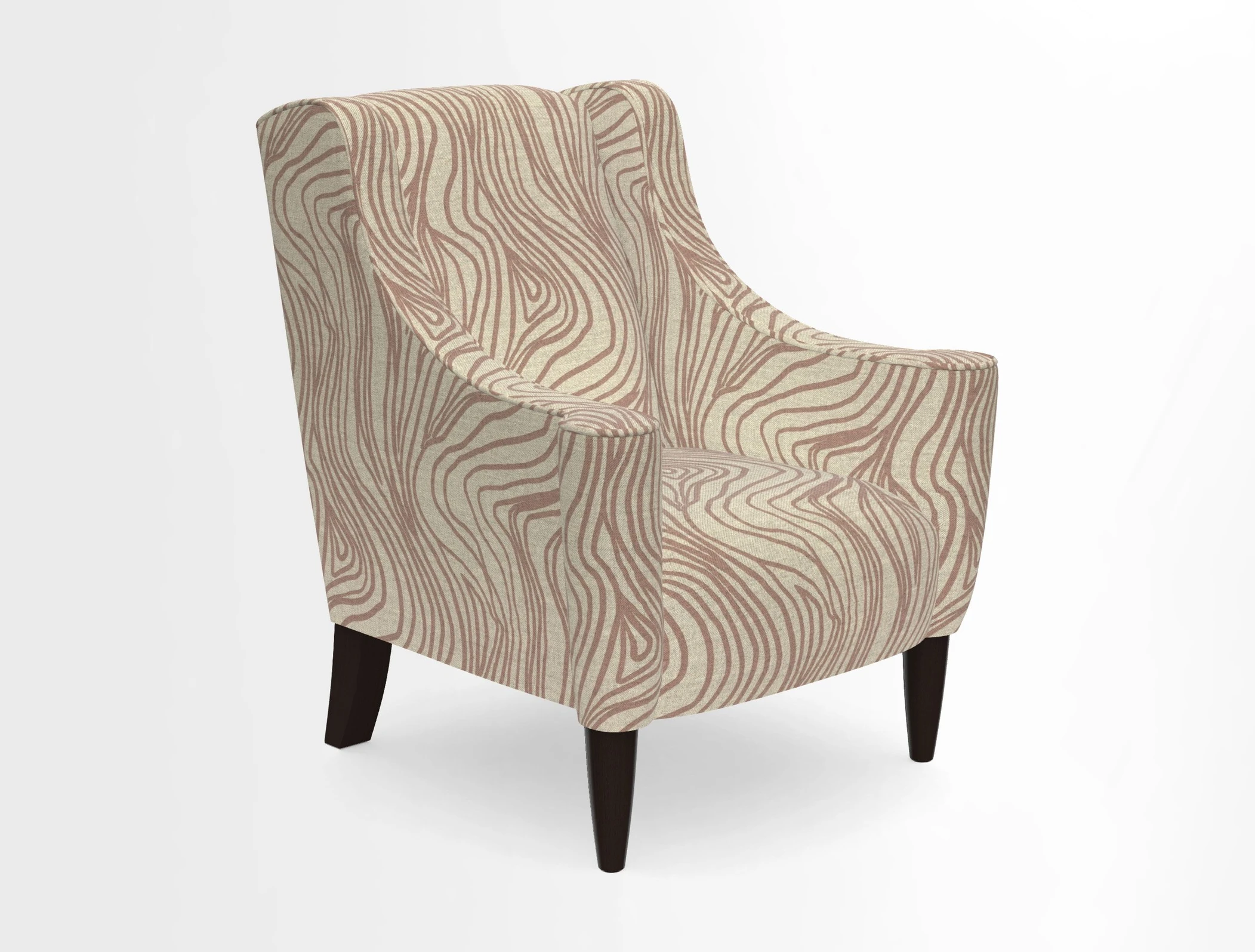 Sennen Chair in Harris Tweed Huntsman Check Mountain Bracken