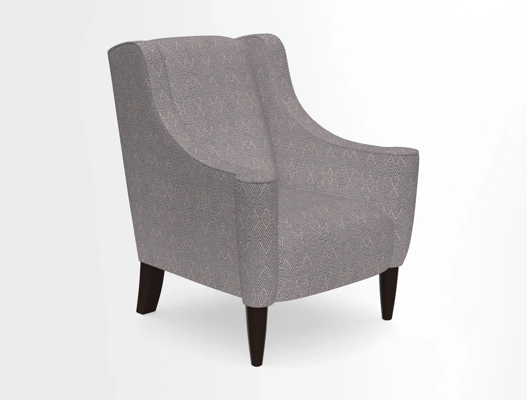 Sennen Chair in Harris Tweed Huntsman Check Mountain Bracken