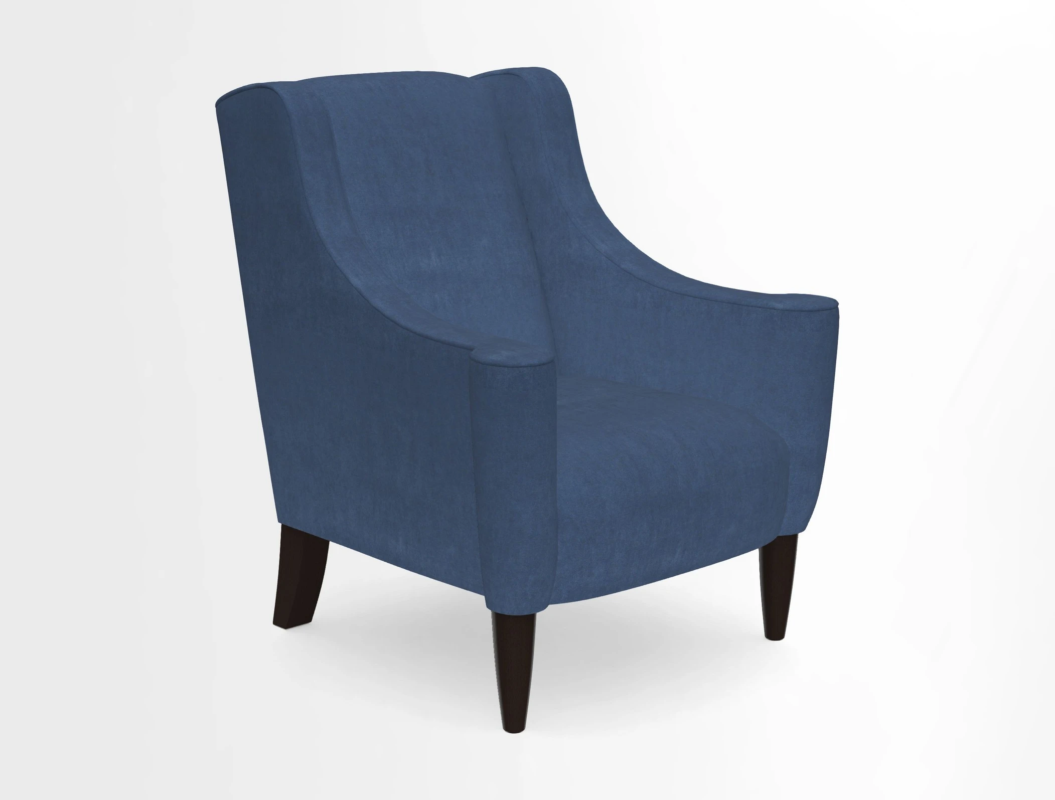 Sennen Chair in Harris Tweed Huntsman Check Mountain Bracken