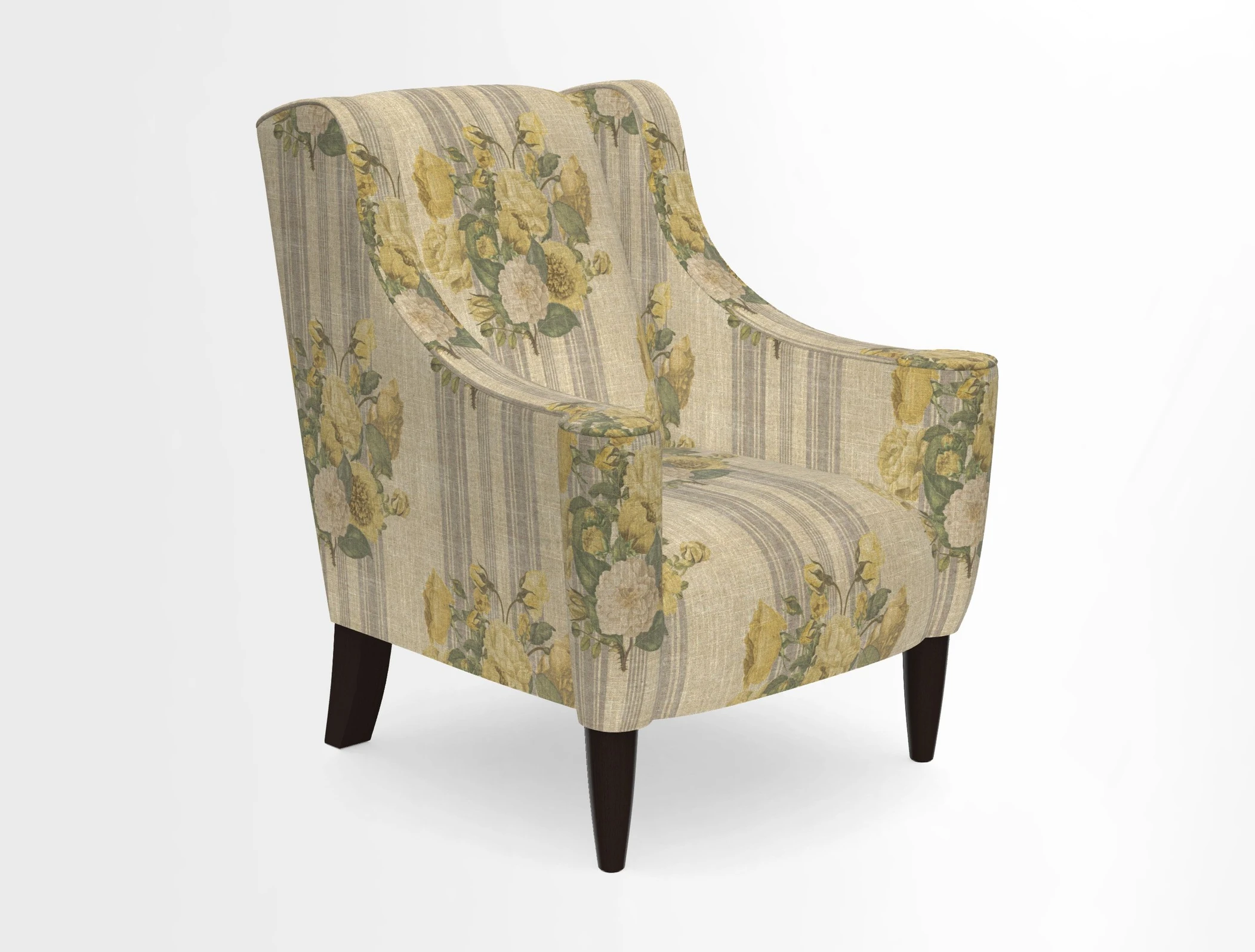 Sennen Chair in Harris Tweed Huntsman Check Mountain Bracken