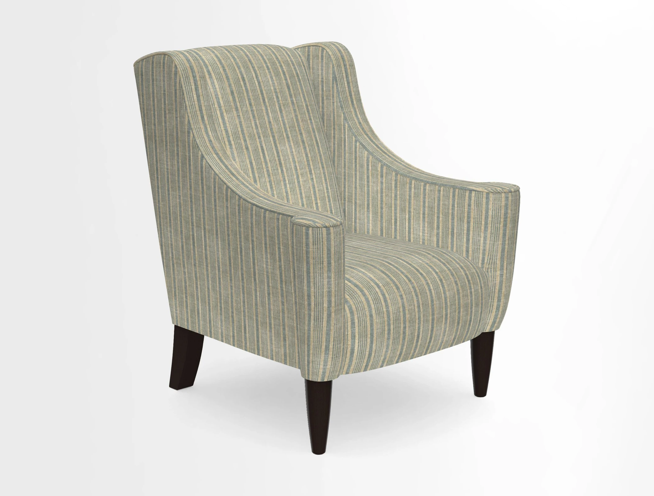 Sennen Chair in Harris Tweed Huntsman Check Mountain Bracken