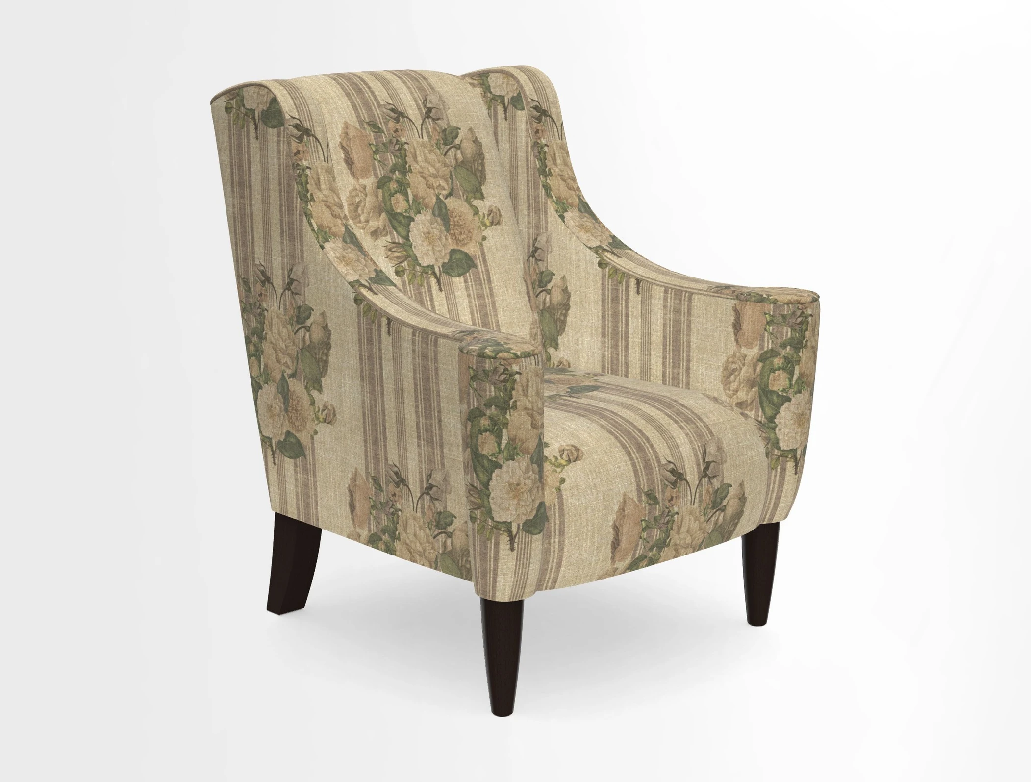 Sennen Chair in Harris Tweed Huntsman Check Mountain Bracken