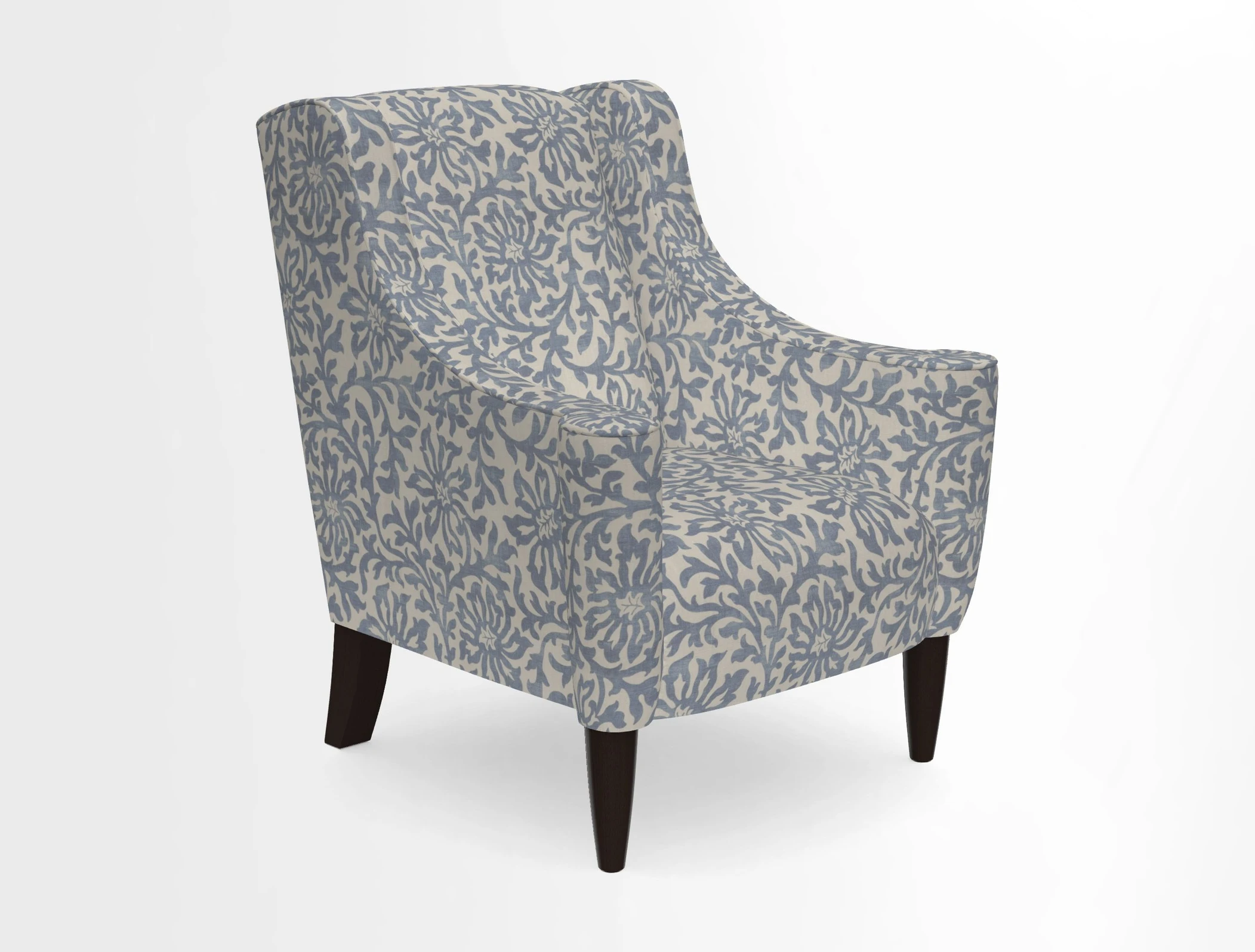 Sennen Chair in Harris Tweed Huntsman Check Mountain Bracken