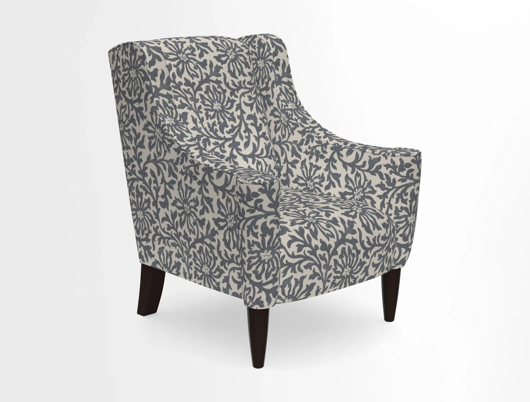 Sennen Chair in Harris Tweed Huntsman Check Mountain Bracken