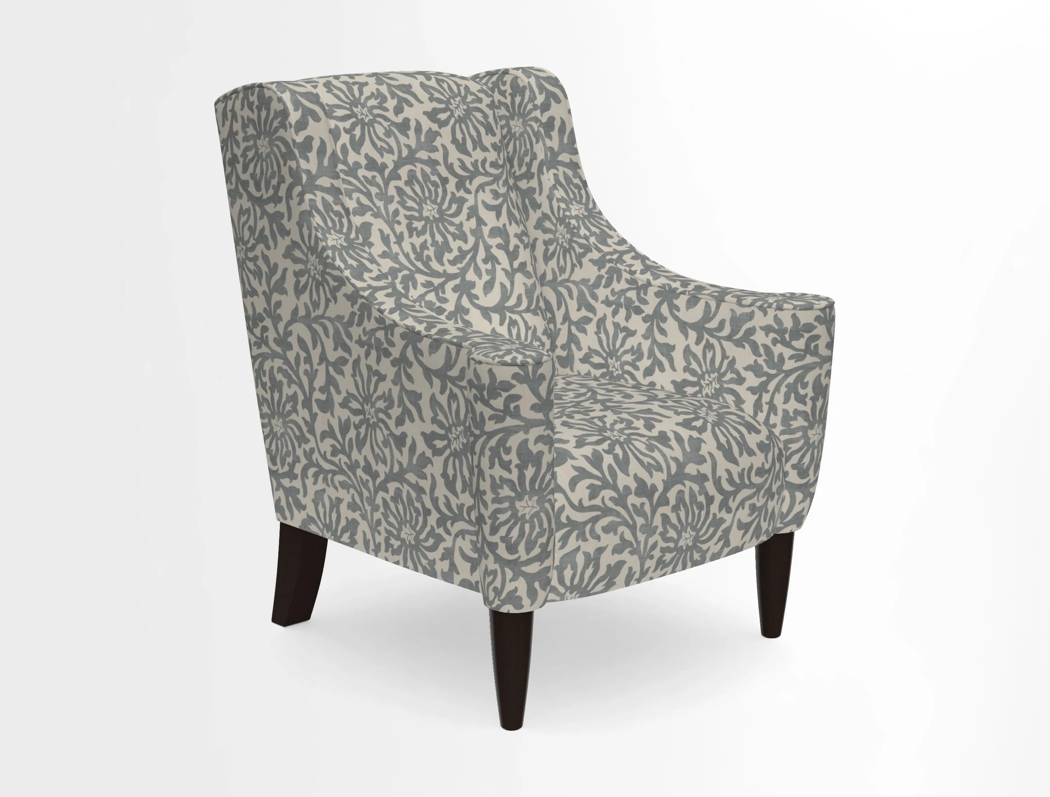 Sennen Chair in Harris Tweed Huntsman Check Mountain Bracken
