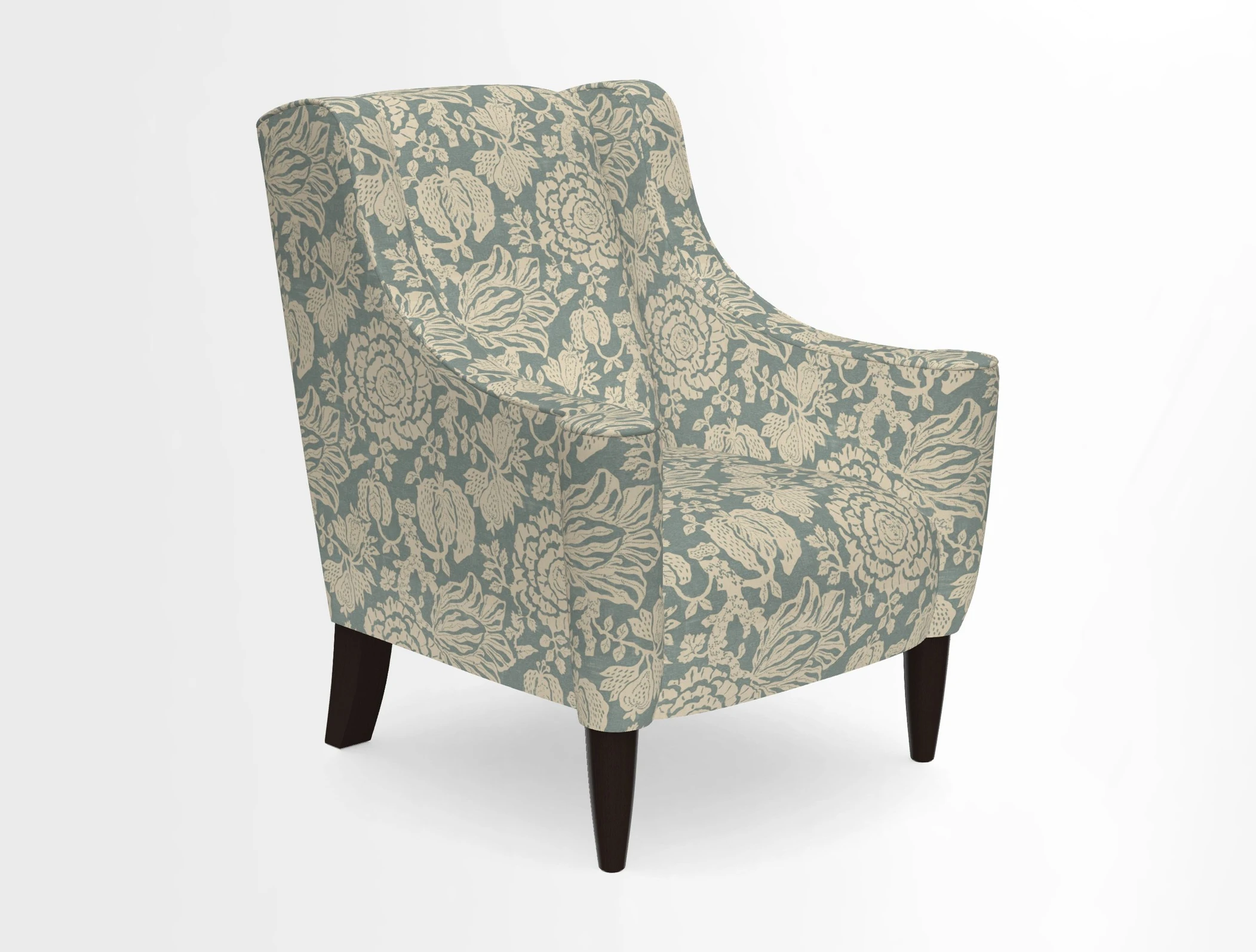 Sennen Chair in Harris Tweed Huntsman Check Mountain Bracken