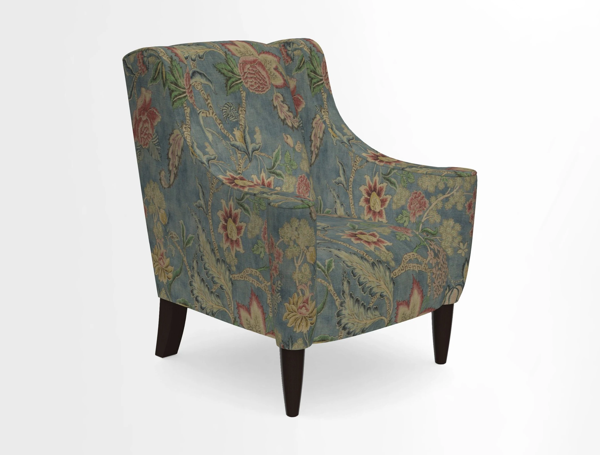 Sennen Chair in Harris Tweed Huntsman Check Mountain Bracken