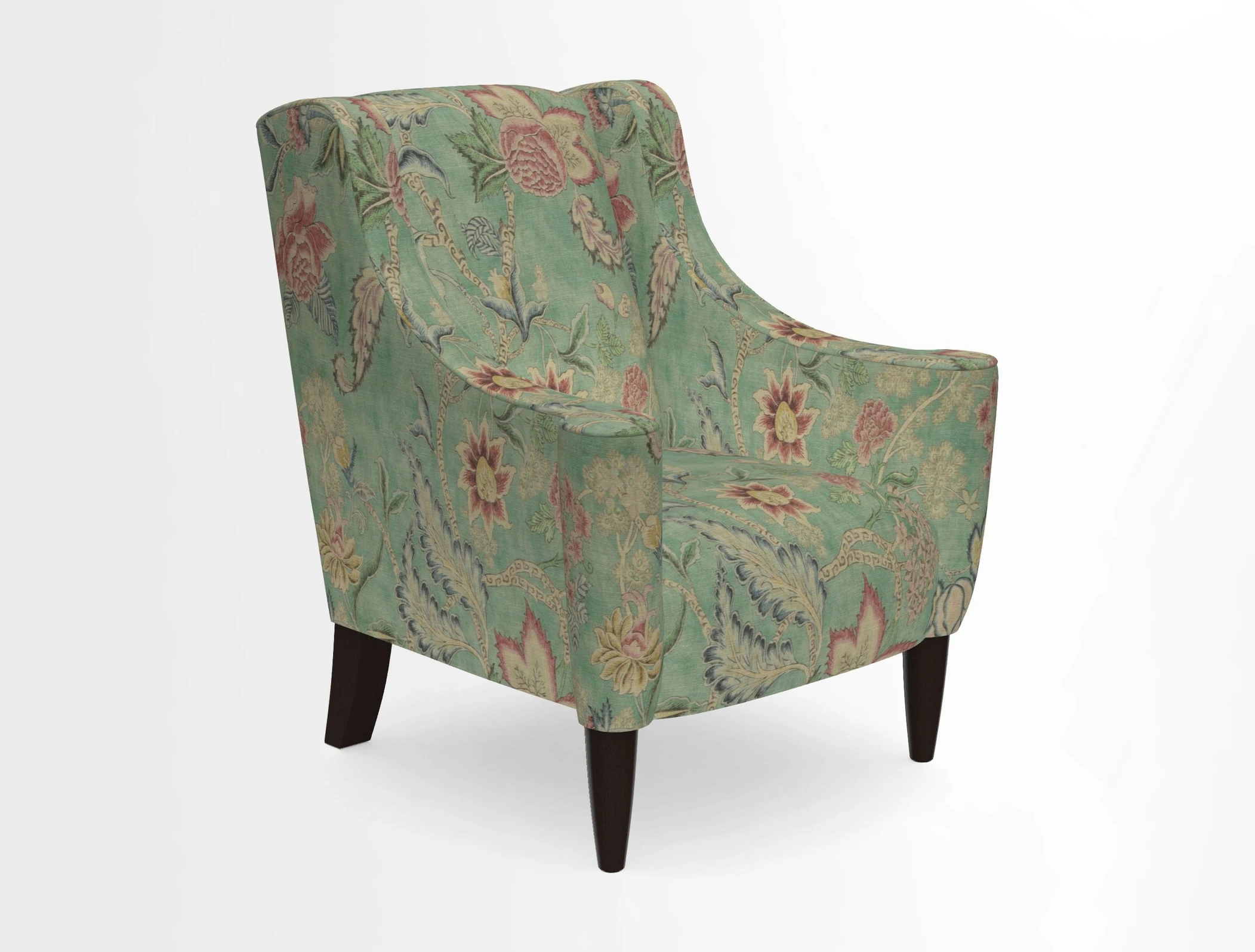 Sennen Chair in Harris Tweed Huntsman Check Mountain Bracken