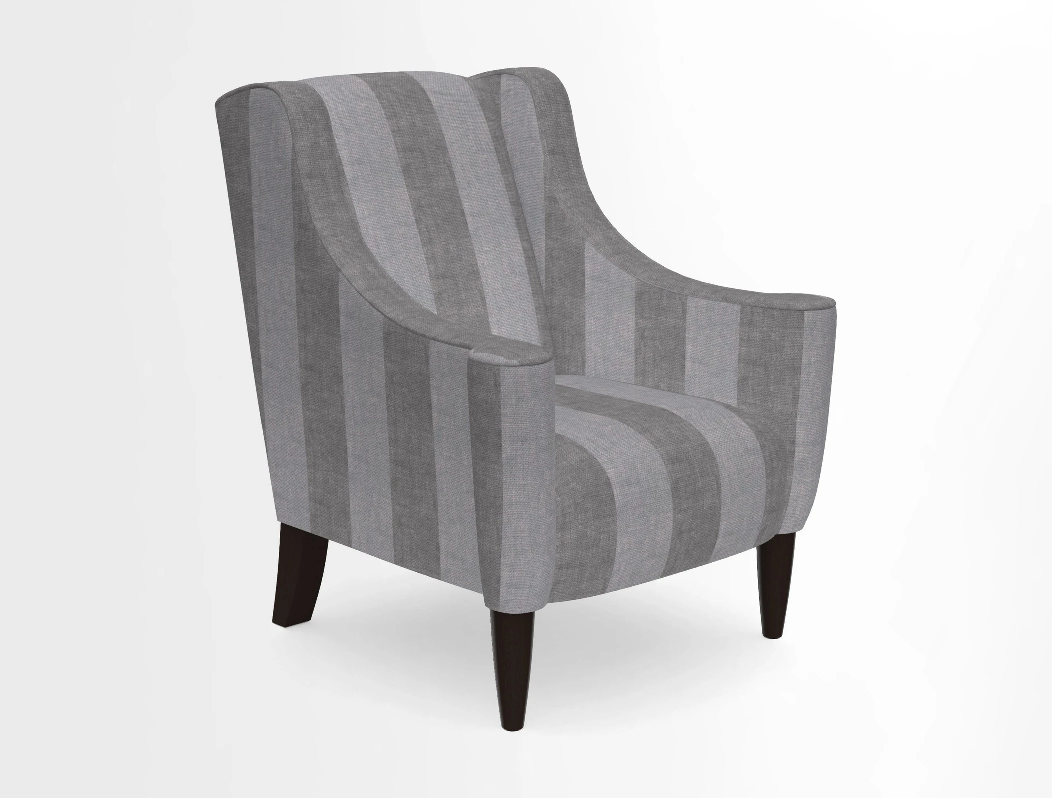 Sennen Chair in Harris Tweed Huntsman Check Mountain Bracken