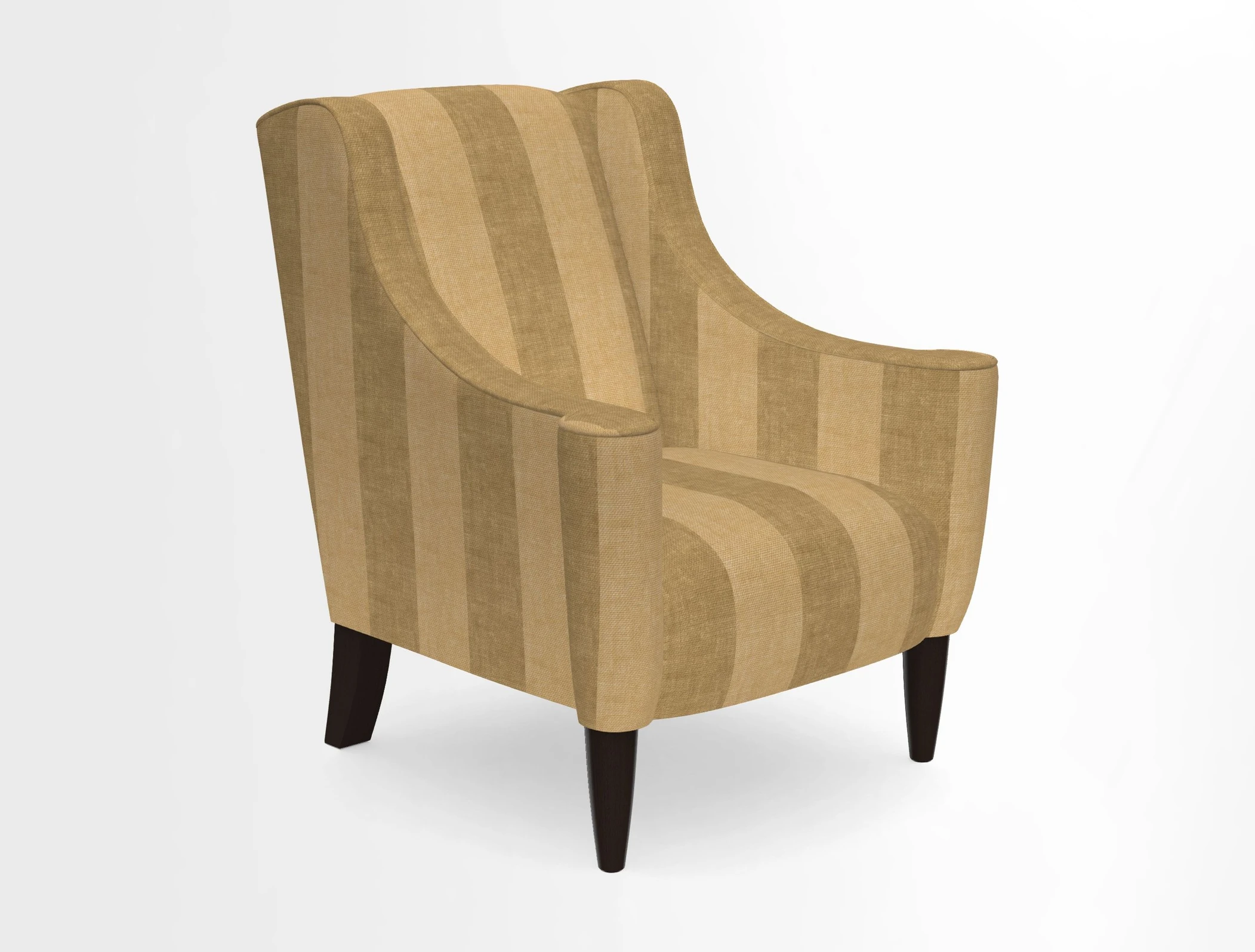 Sennen Chair in Harris Tweed Huntsman Check Mountain Bracken