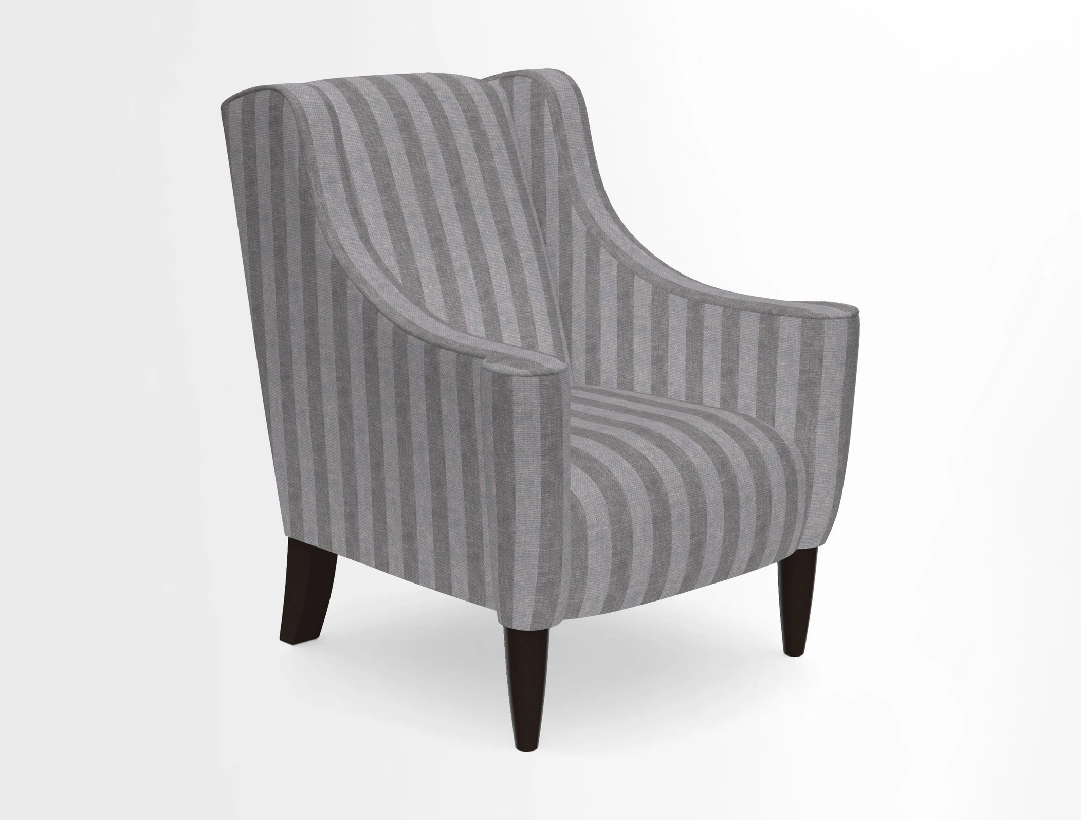 Sennen Chair in Harris Tweed Huntsman Check Mountain Bracken