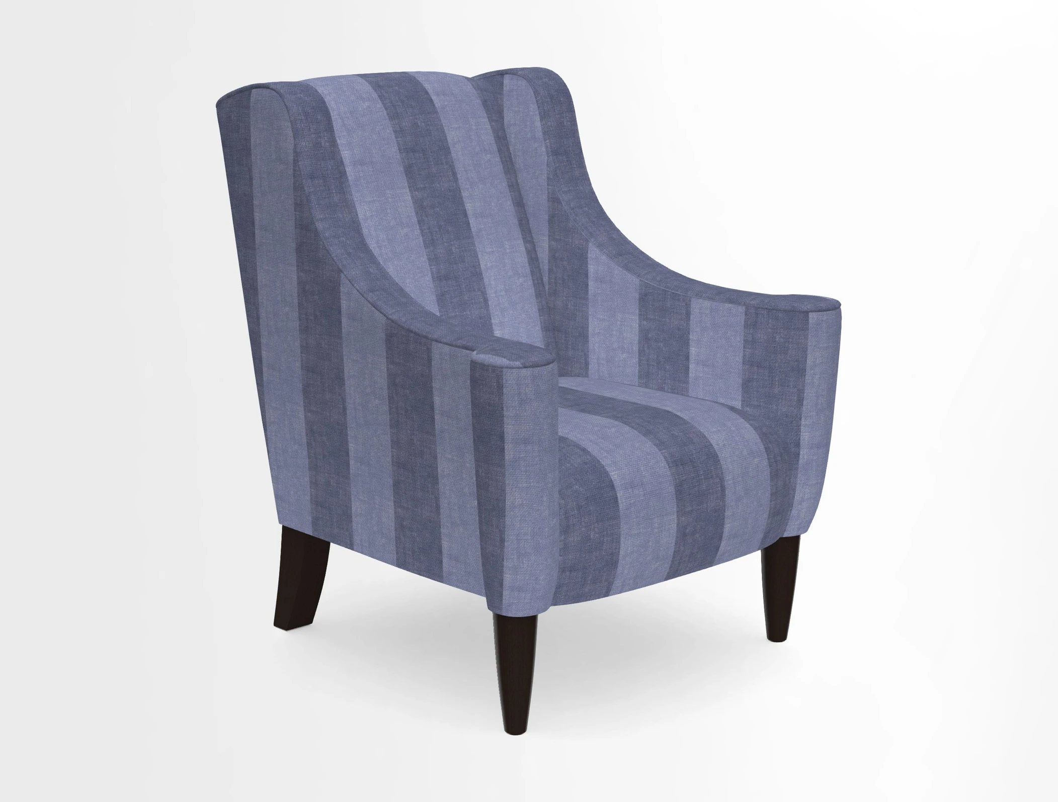 Sennen Chair in Harris Tweed Huntsman Check Mountain Bracken