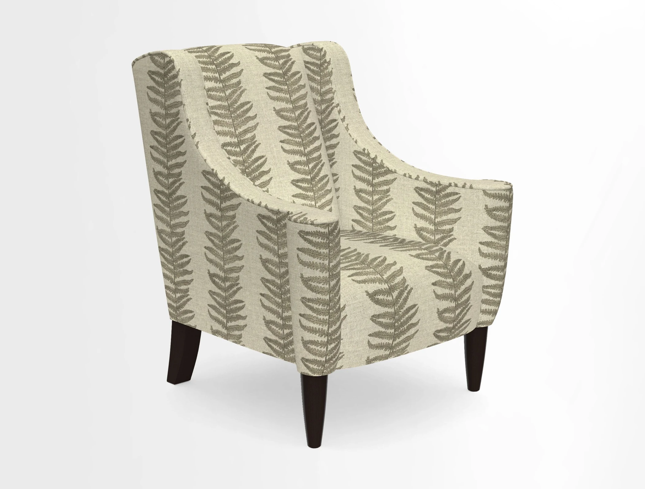 Sennen Chair in Harris Tweed Huntsman Check Mountain Bracken