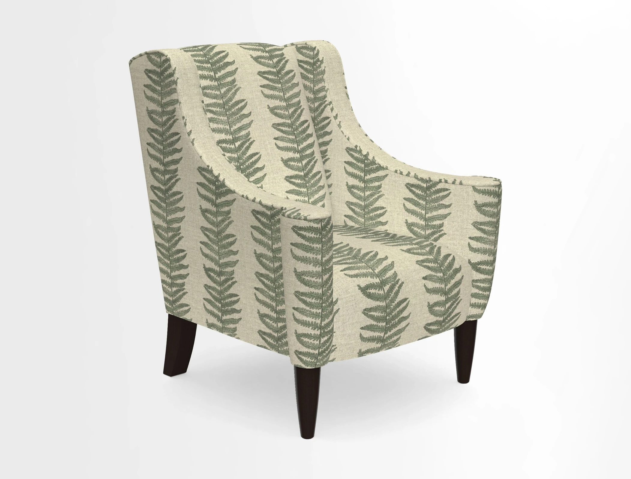 Sennen Chair in Harris Tweed Huntsman Check Mountain Bracken