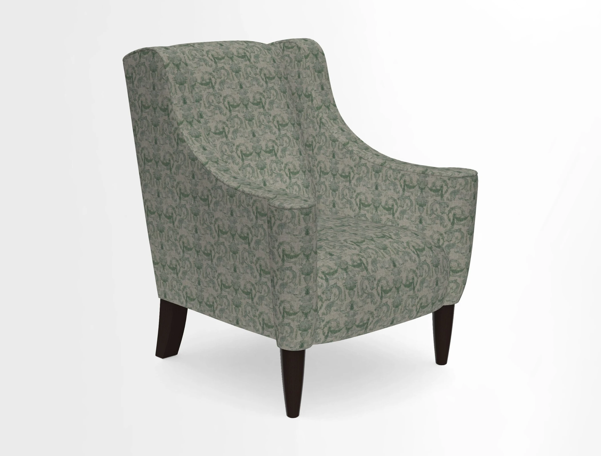 Sennen Chair in Harris Tweed Huntsman Check Mountain Bracken