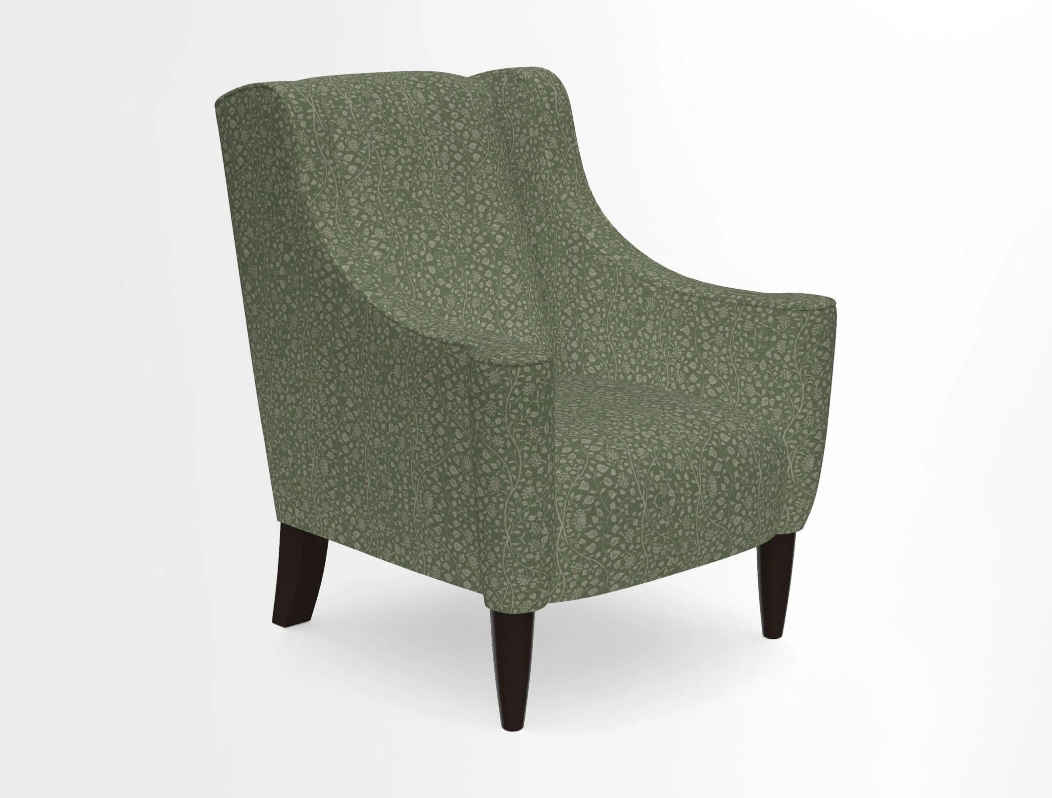 Sennen Chair in Harris Tweed Huntsman Check Mountain Bracken
